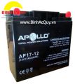  Ắc quy viễn thông Apollo AP17-12 (12V/17Ah), Ắc quy Apollo AP17-12 12V 17Ah, Mua Bán Ắc quy Apollo AP17-12 12V 17Ah  giá rẻ
