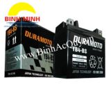 Ắc quy xe máy Duramoto YB4-BS( 12V-4Ah), Bình Ắc quy xe máy Duramoto YB4-BS, Báo giá Bình Ắc quy xe máy Duramoto YB4-BS Chính hiệu