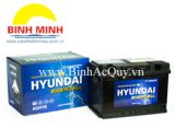 Ắc quy Hyundai AGM70 (12V/70Ah), Ắc quy Hyundai AGM70 12V 70Ah, Bảng giá Ắc quy Hyundai AGM70 12V 70Ah giá rẻ